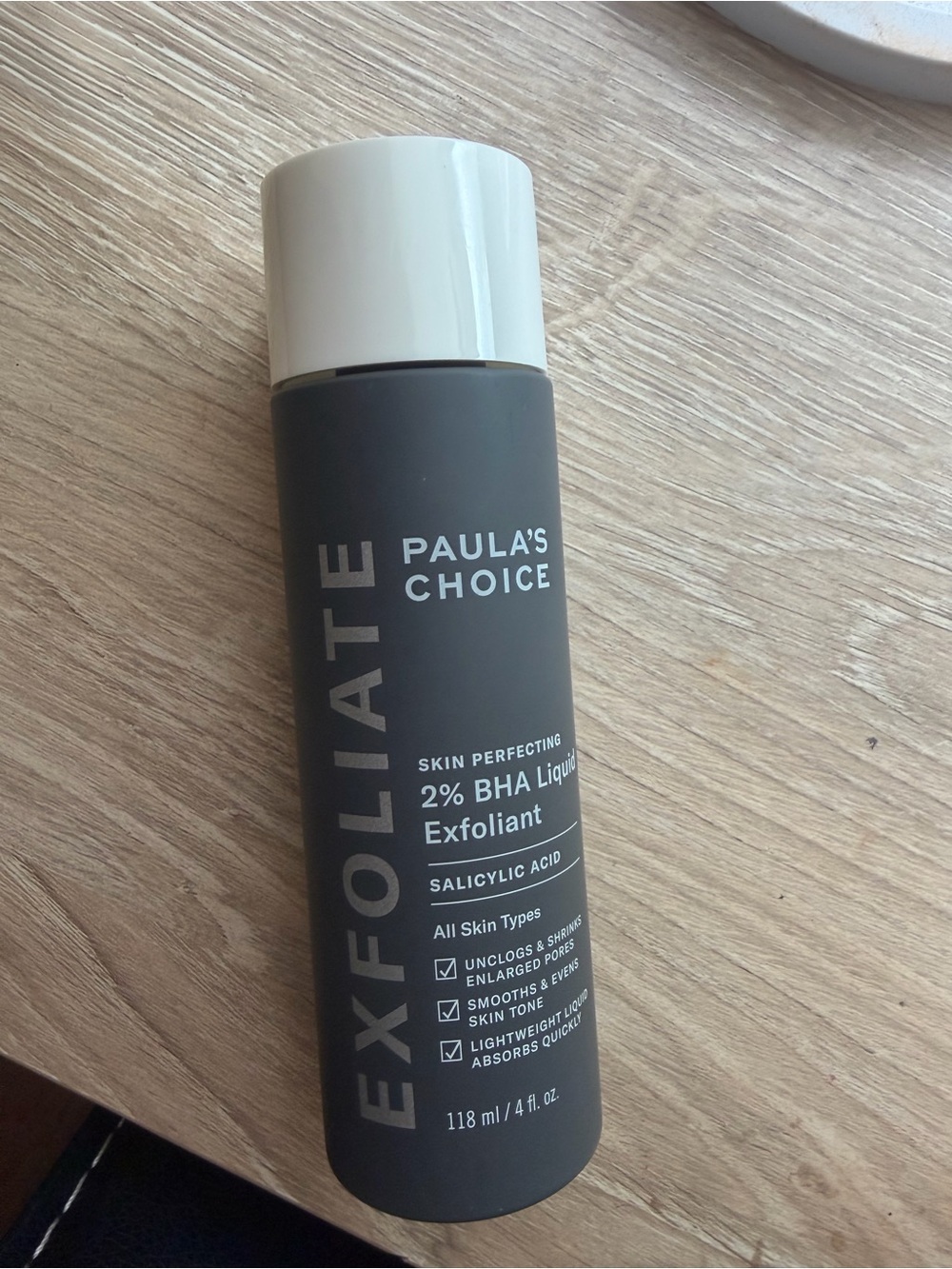 Paula’s Choice skin perfecting 2% BHA liquid exfoliant 4 fl oz